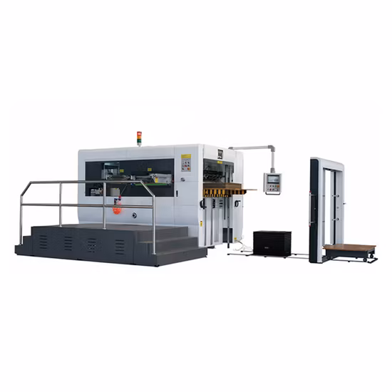 Automatic Wide Format Flatbed Cardboard Paper Usage Die Press Cutting Cutter Box Carton Die-Cutting Machine with Kiss Creasing Stripping