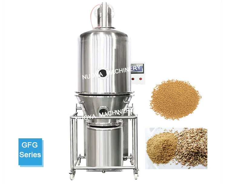 Gfg300 High Efficient Pharmaceutical Fluid Bed Dryer Medical Boiling Drying Machine