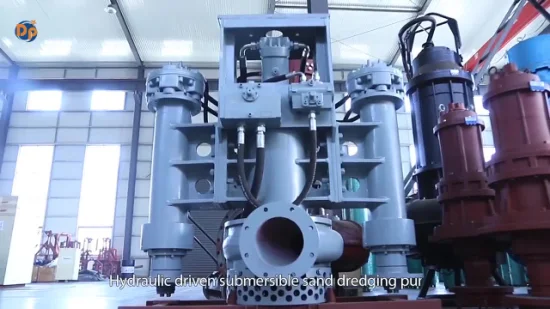 교반기 해수 펌프가 장착된 산업용 고압 슬러리 수중 펌프